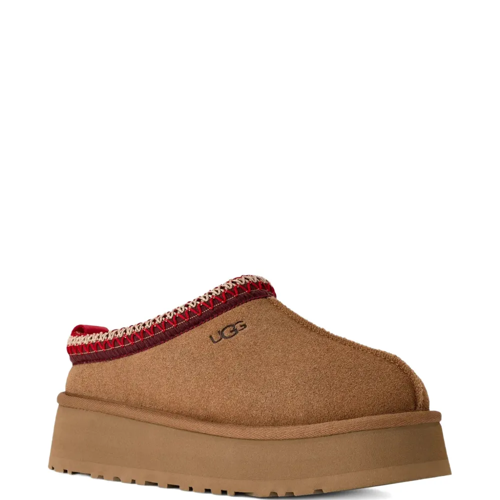 UGG Women's Tazz Tan Platform Slippers