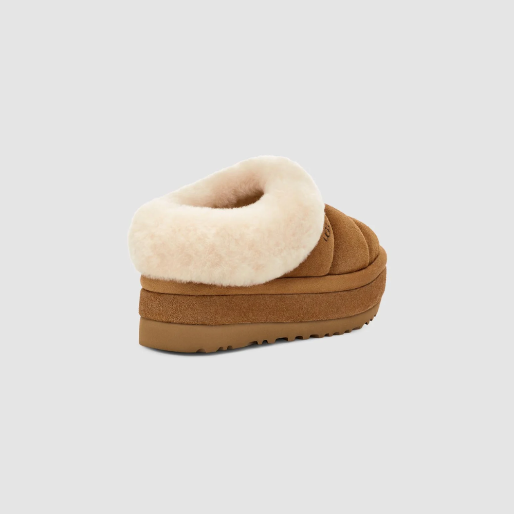 UGG Women's Tazzette Chestnut Suede Sheepskin Slippers