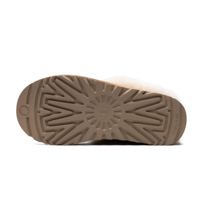 UGG Women's Tazzette Chestnut Suede Sheepskin Slippers