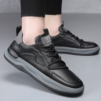 Men’s Textured Sneakers | Structured Design with Panel Detailing