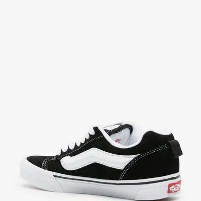 Vans Knu Skool Black White Low Top Sneakers