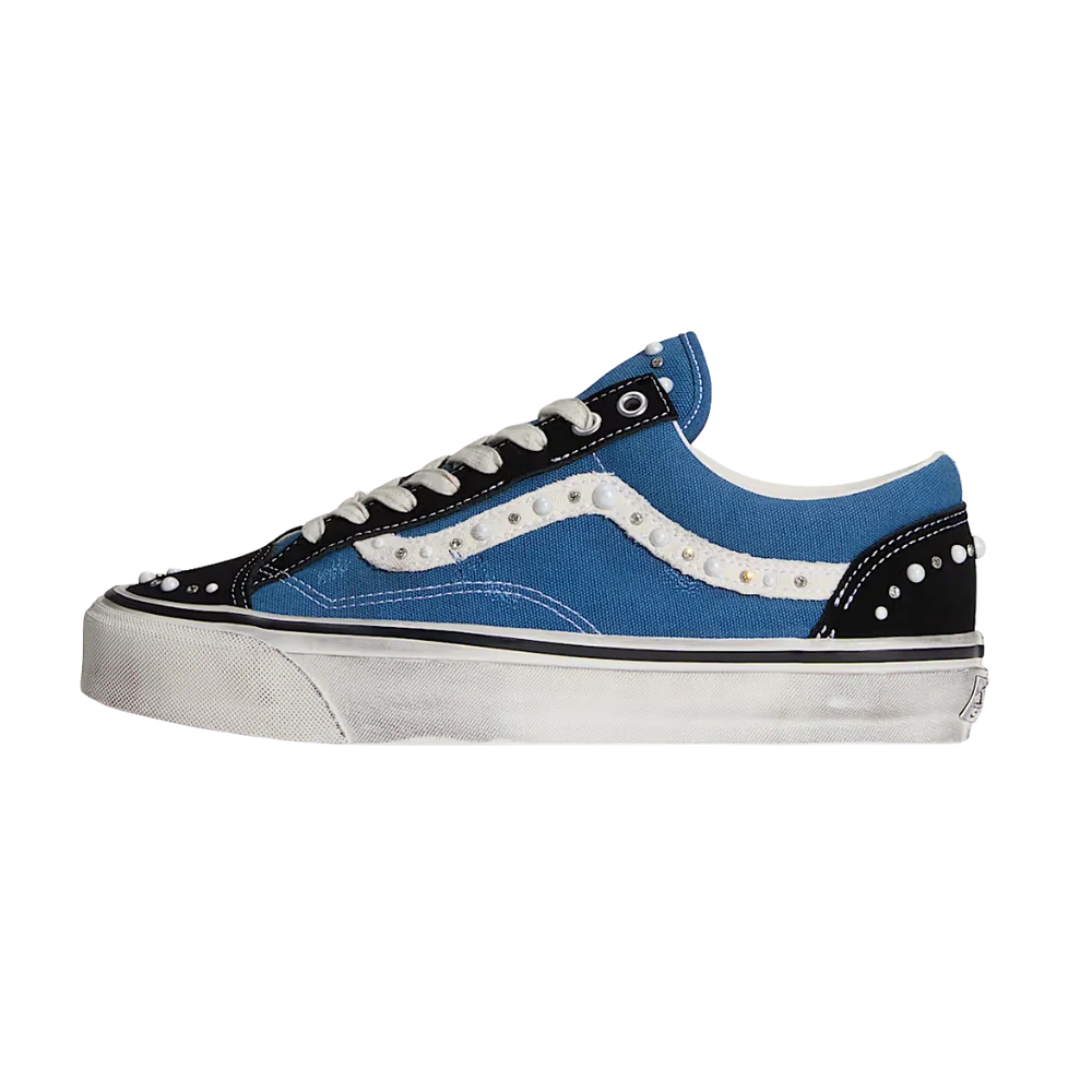 Vans Old Skool 36 LX Pearlized Pack Black Navy Low Top Sneakers