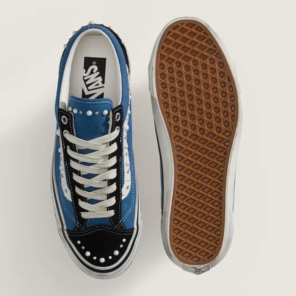 Vans Old Skool 36 LX Pearlized Pack Black Navy Low Top Sneakers