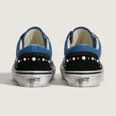 Vans Old Skool 36 LX Pearlized Pack Black Navy Low Top Sneakers
