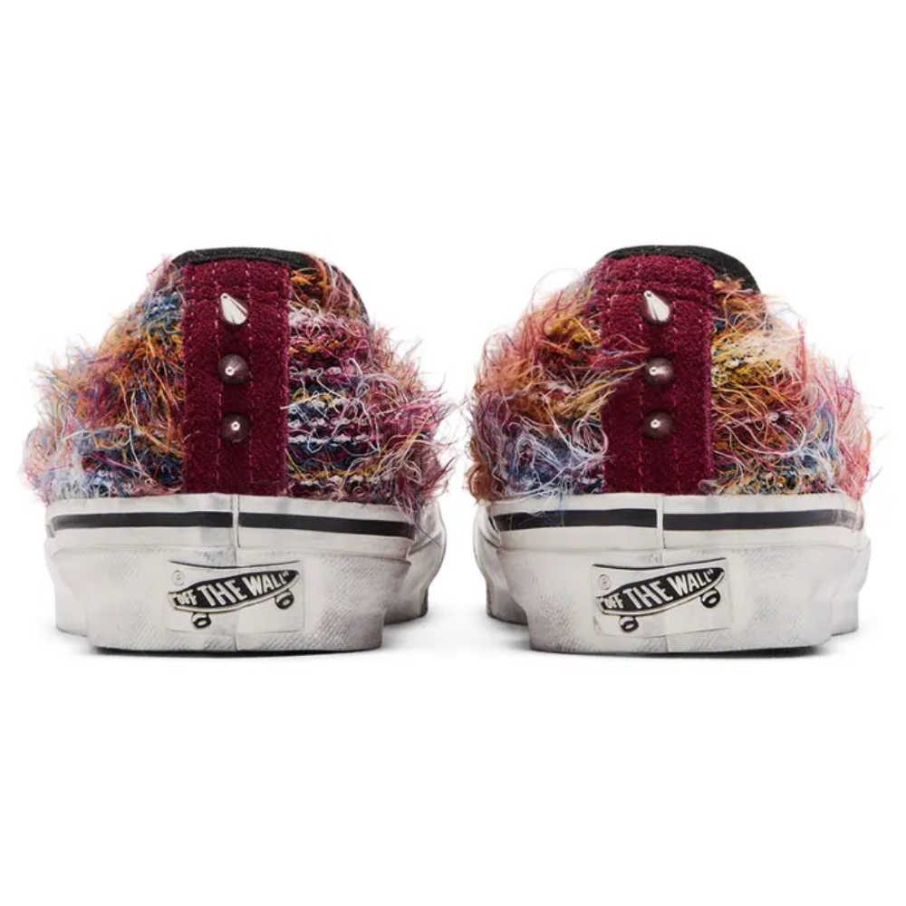 Vans Premium LX Authentic 44 Wine Red Low Top Sneakers