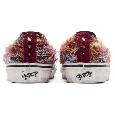 Vans Premium LX Authentic 44 Wine Red Low Top Sneakers