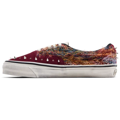 Vans Premium LX Authentic 44 Wine Red Low Top Sneakers