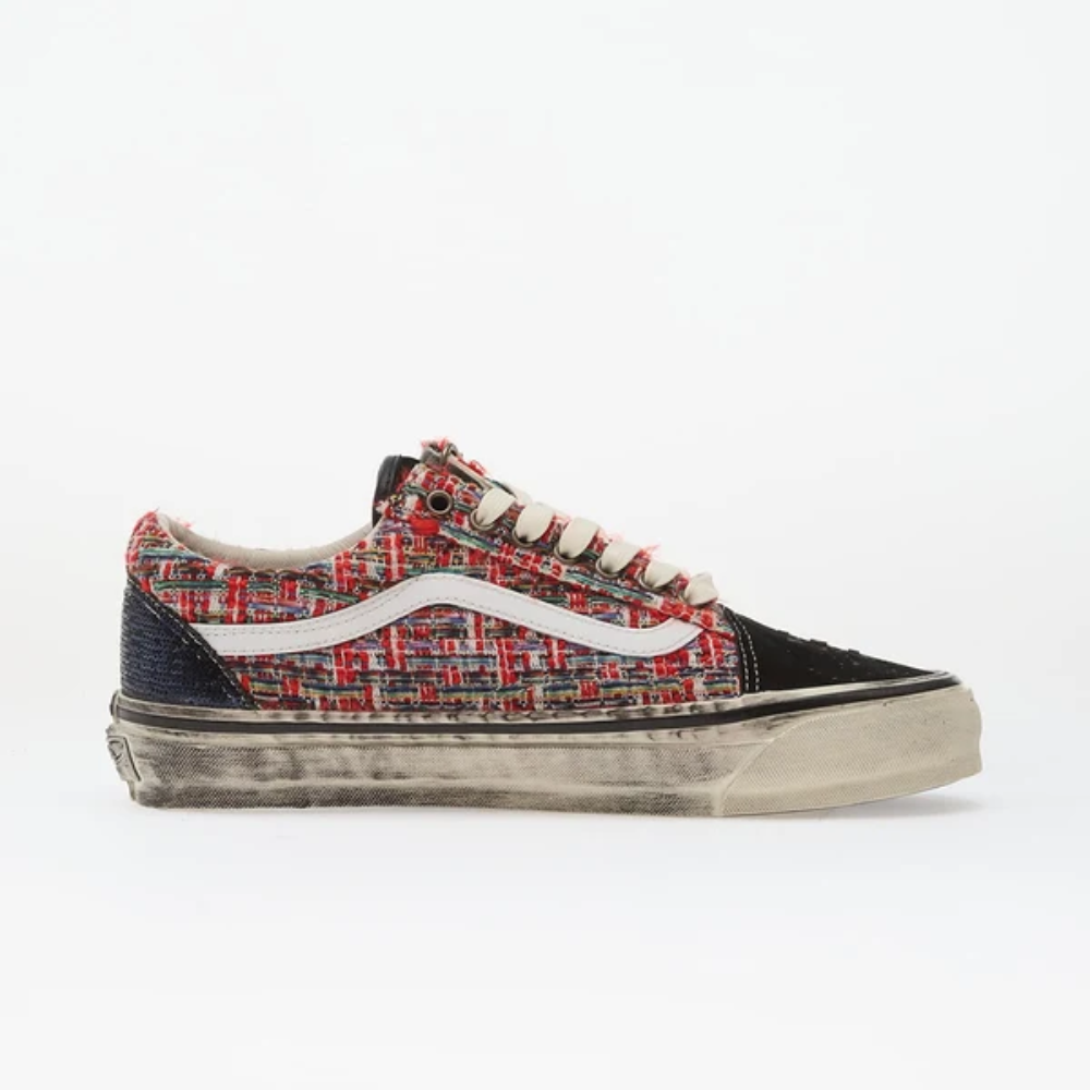 Vans Premium Old Skool Charms Red Low Top Sneakers