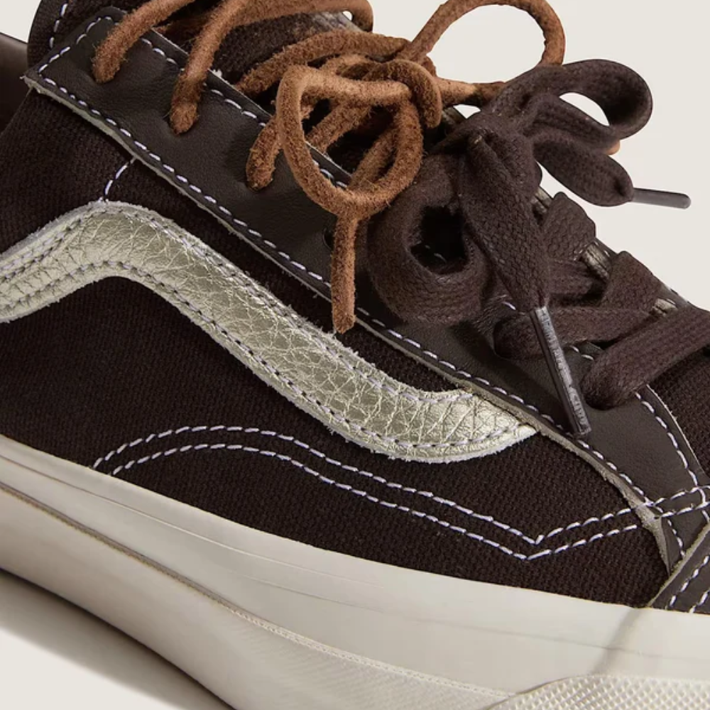 Vans Premium Old Skool Gemstone Dark Brown Low Top Sneakers