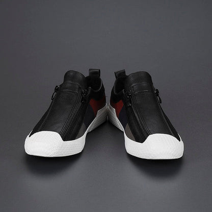 Zipper Sneakers for Men | Color Panel Upper