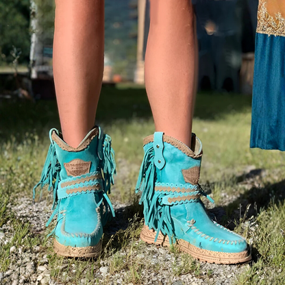 Western Boots for Women | Fringe Detail
