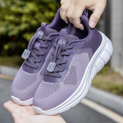 Women’s Low Top Sneakers – Lace-Up Casual Trainers