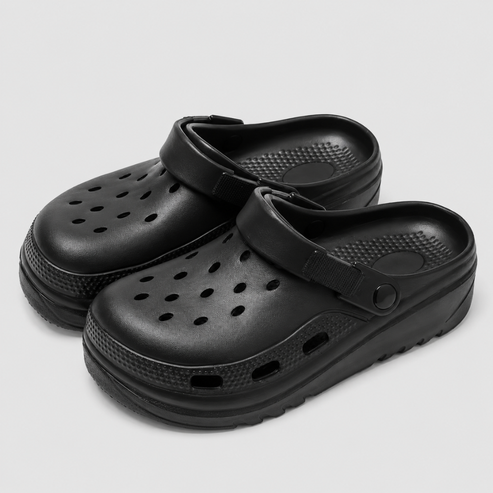 Women's Closed Toe Garden Clogs Slip-On Outdoor Beach Slippers