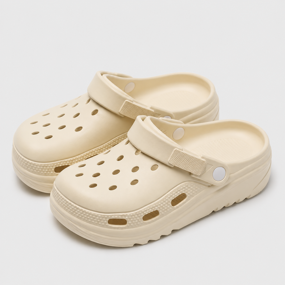 Women's Closed Toe Garden Clogs Slip-On Outdoor Beach Slippers