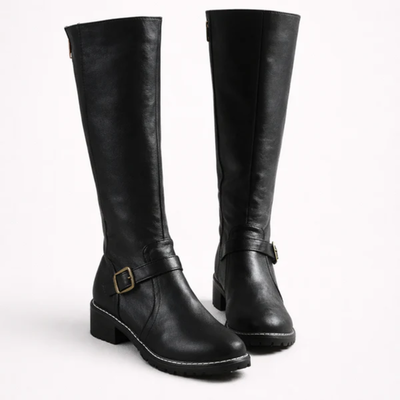 Women’s Mid Calf Boots – Pull-On Casual Winter Boots