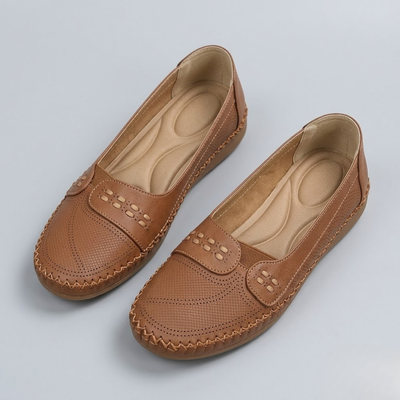 Womens Summer Loafer Flat Slip-On Casual Shoes