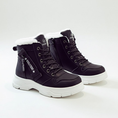 Women’s Winter Snow Boots – Mid Calf Side Zip Boots