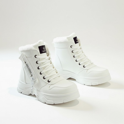 Women’s Winter Snow Boots – Mid Calf Side Zip Boots