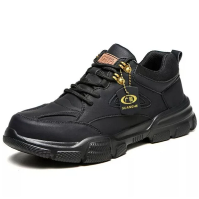 Men’s Steel Toe Work Boots - Lace-Up Safety Ankle Boots