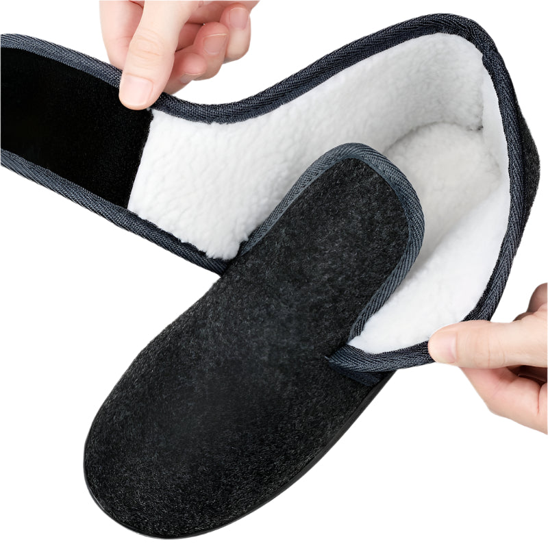 Men's Slippers with Velcro Closure | Adjustable