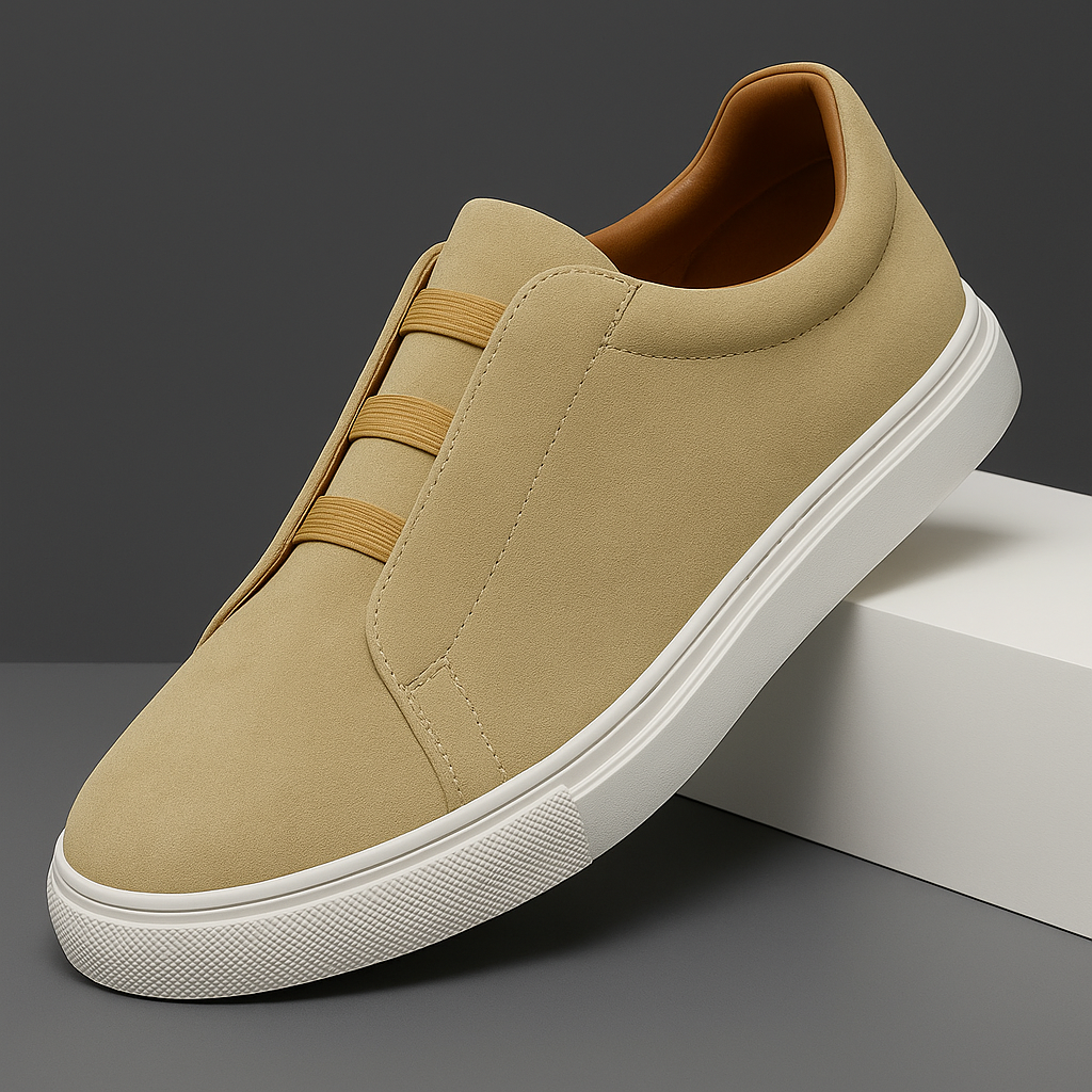 Slip-On Elastic Sneakers for Men