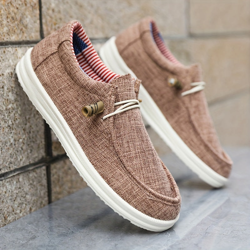 Slip-On Shoes for Men | Breathable Canvas Design