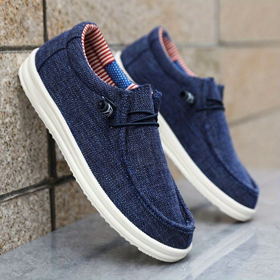 Slip-On Shoes for Men | Breathable Canvas Design